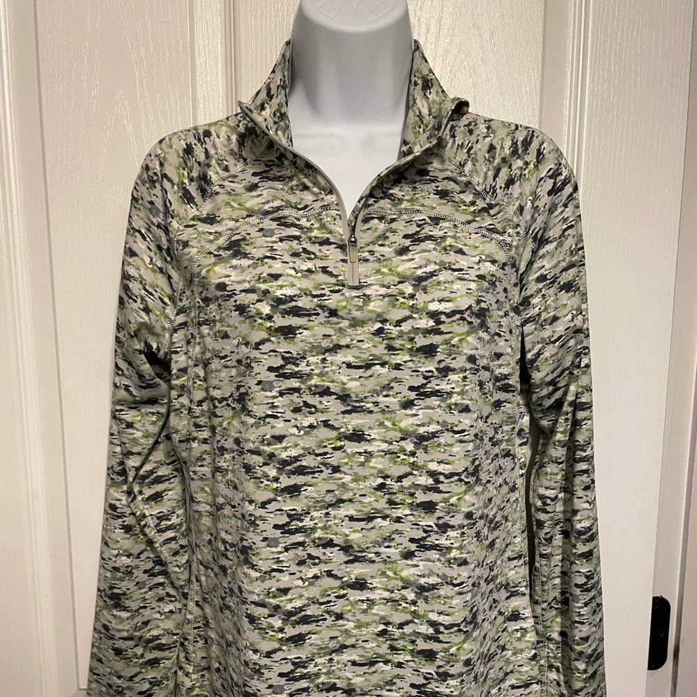 Eddie Bauer long sleeve 1/4 zip technical shirt